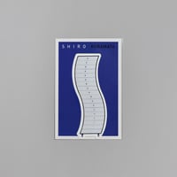 「倉俣史朗のデザイン」展  大判ステッカー 変形の家具Side1