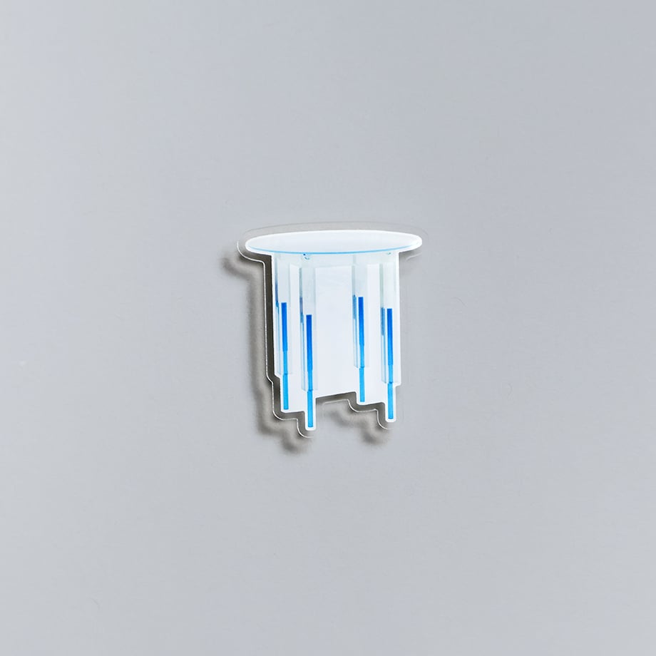 倉俣史朗のデザイン」展 アクリルマグネット ブルーシャンパン | 京都