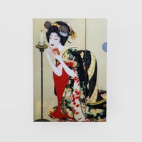 「京都画壇の青春」展　A4クリアファイル 岡本神草 口紅