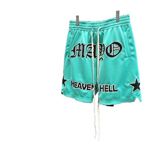MAYO Embroidery Game Shorts