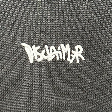 DISCLAIMER CREWNECK KNIT