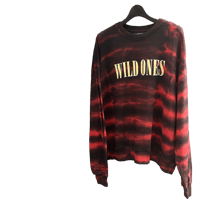 【古着商品】AMIRI Wild Ones Shot Gun Damage Crewneck Sweatshirts