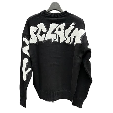 DISCLAIMER CREWNECK KNIT