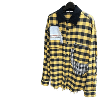 【古着商品】Palm Angels MENDED CHECK OVERSHIRT