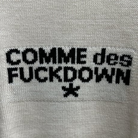 COMME DES FUCKDOWN CREW NECK KNIT