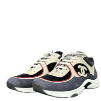 【新品未使用品】CHANEL CC LOGO TRAINER