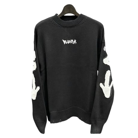 DISCLAIMER CREWNECK KNIT