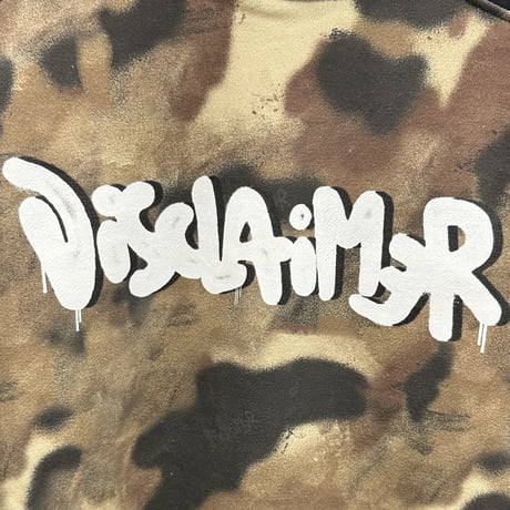 DISCLAIMER SWEAT HOODIE