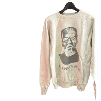 【古着商品】SAINT MXXXXXX FRANKENSTEIN Sweat Shirt Grey