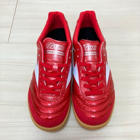 MIZUNO MORELIA SALA ELITE IN PASSION RED Q1GA221060 / ミズノ モレリア サラ エリート イン パッションレッド