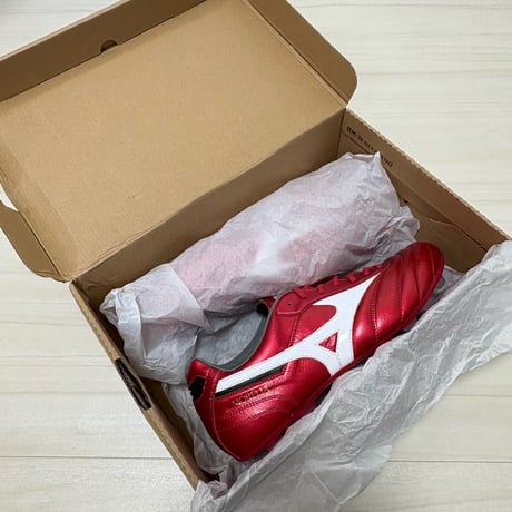 MIZUNO MORELIA Ⅱ ELITE RUBY RED PACK P1GA250460 / ミズノ モレリア2 エリート ルビーレッドパック