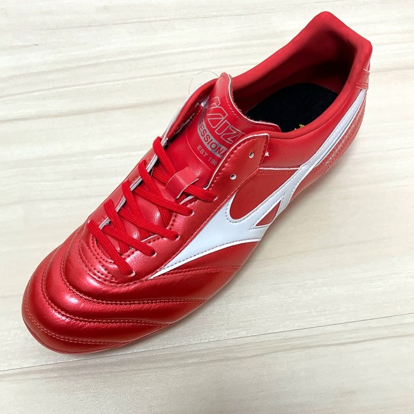 MIZUNO MORELIA Ⅱ パッションレッド 27.5㎝ MIZUNO MORELIA Ⅱ パッションレッド 27.5㎝ MIZUNO PASSION RED