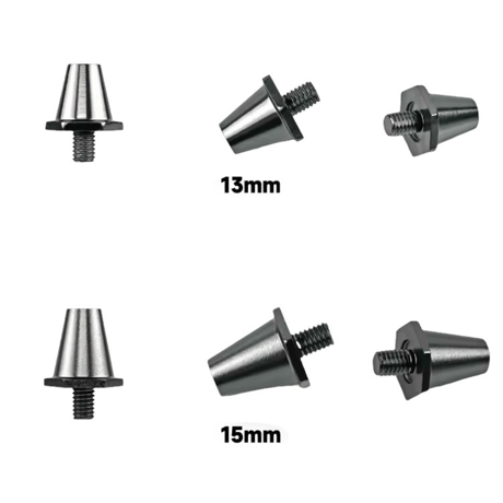 【ナイキ,プーマ,ミズノ互換】取り替えスタッド 11mm 13mm 15mm レンチ ゴールド メタリックグレー サッカー ラグビー