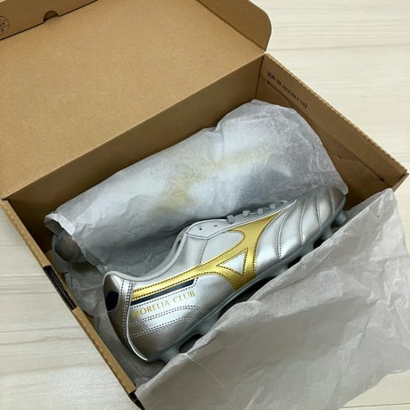 MIZUNO MORELIA Ⅱ CLUB PLATINUM SILVER PACK P1GA251604 / ミズノ モレリア2 クラブ プラチナムシルバーパック