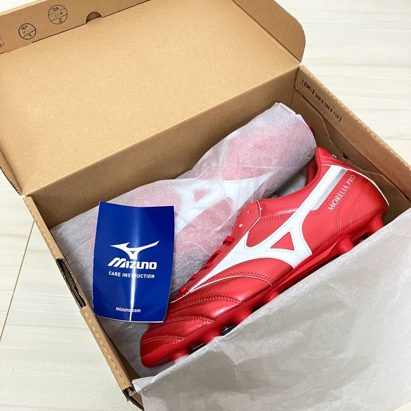 MIZUNO MORELIA Ⅱ PRO PASSION RED / ミズノ モレリア2 プロ