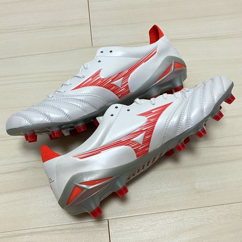 ばふー　ミズノ　モレリアネオ4  JAPAN MUGENPACK MIZUNO ミズノ モレリアネオ 4 JAPAN MIX(レッド×ホワイト