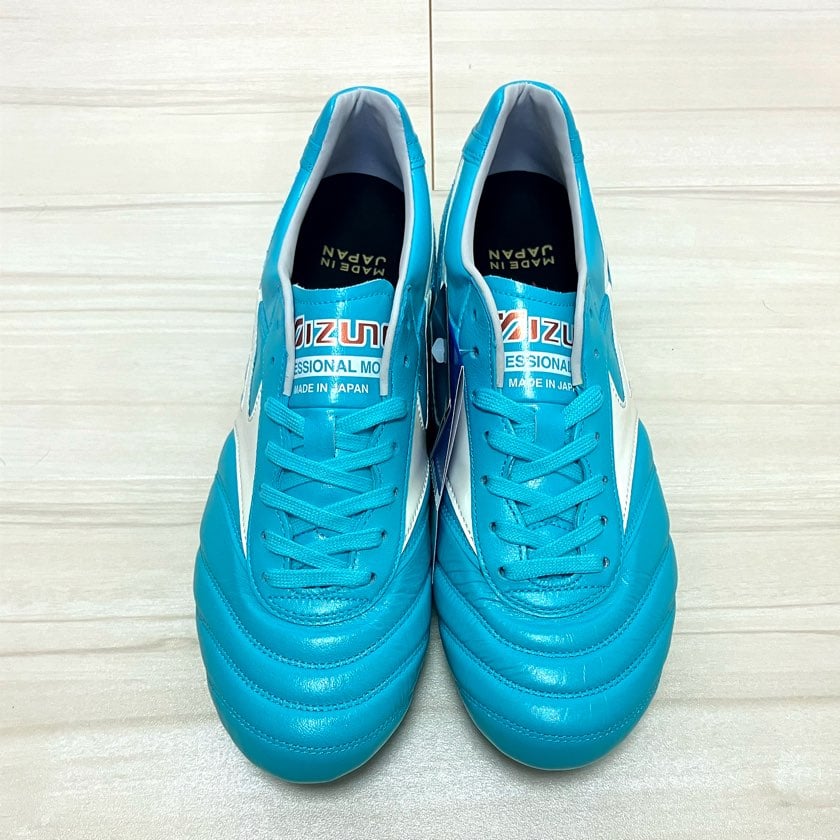 Mizuno Morelia II 青 スパイク 日本製 MIZUNO MORELIA Ⅱ JAPAN AZURE BLUE P1GA230125 /