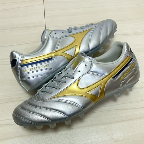 MIZUNO MORELIA Ⅱ PRO AG PLATINUM SILVER PACK P1GA251404 / ミズノ モレリア2 プロ AG プラチナムシルバーパック