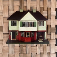Lovely doll house post card