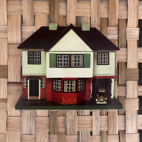 Lovely doll house post card