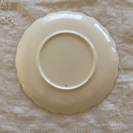 antique flower print plate ❤︎