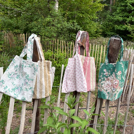Vintage fabric lovely bag ♡