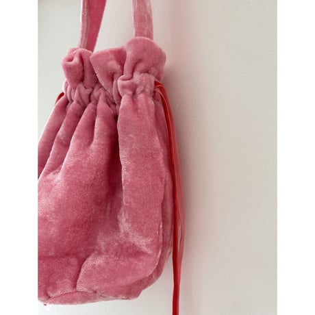 PEONY BAG     ( pink Berry・red rose)