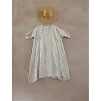 Antique linen dress