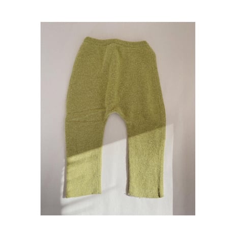 lovely green knit pants　❤︎