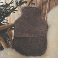 Sheep skin hot water bottle ♡