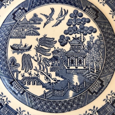 Blue wirrow　plates ♡