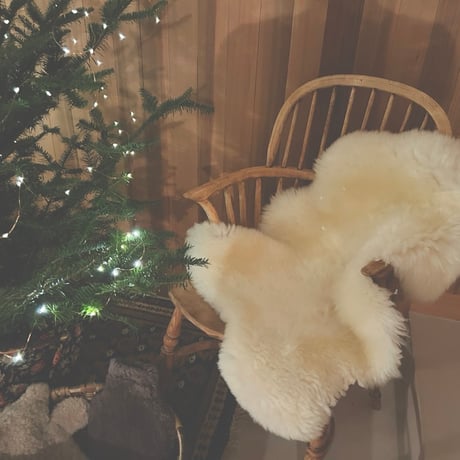 Lovely sheep skin rug ♡