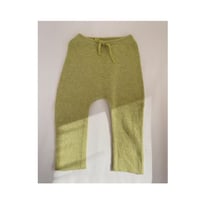 lovely green knit pants　❤︎