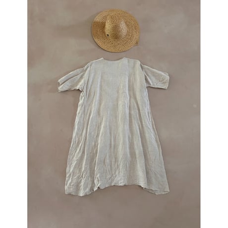 Antique linen dress