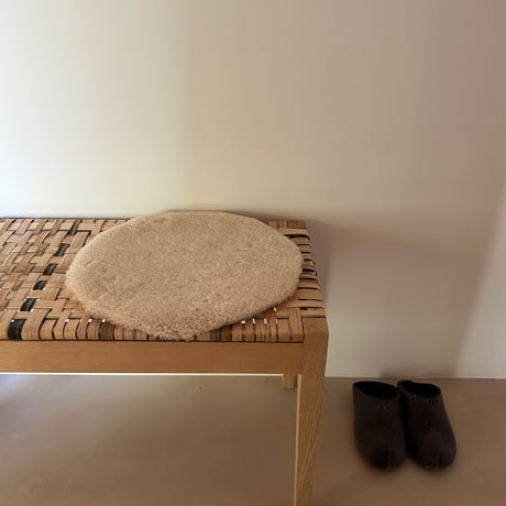 Sheep skin circle seat pad ♡