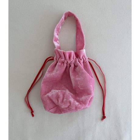PEONY BAG     ( pink Berry・red rose)