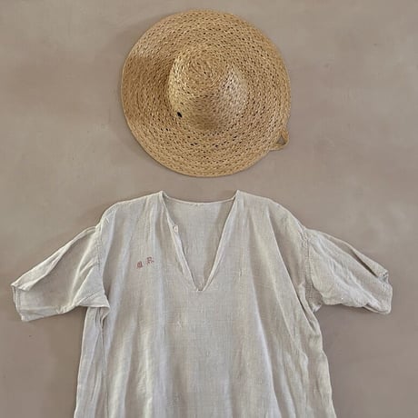 Antique linen dress