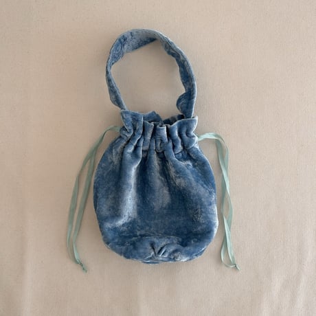 CORNFLOWER BAG  (ホロスコープ柄・ブルーフラワー柄）
