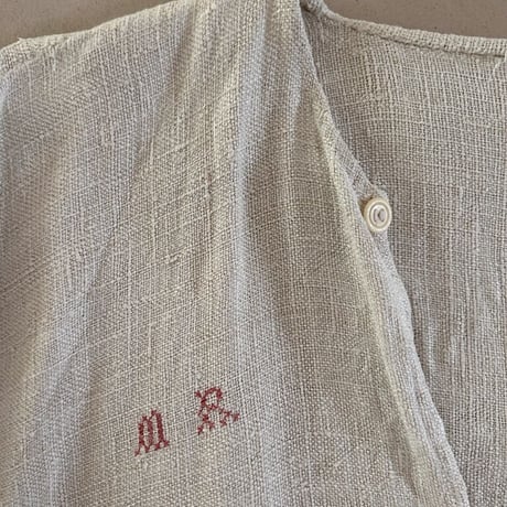 Antique linen dress