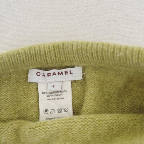 lovely green knit pants　❤︎