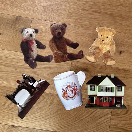Lovely brawn teddy bear post card ❤︎
