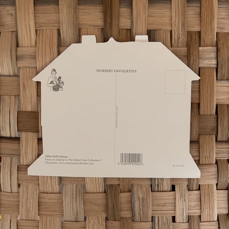 Lovely doll house post card