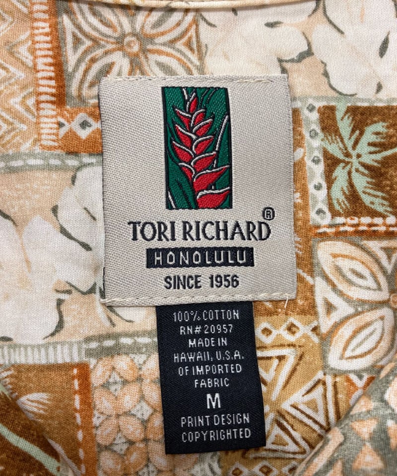 Tori Richard Used Aloha Shirt トリ・リチャード アロハシャツ イ