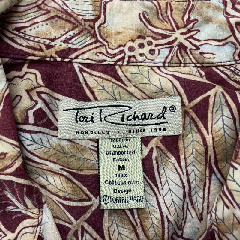 Tori Richard Used Aloha Shirt トリ・リチャード アロハシャツ ブ...