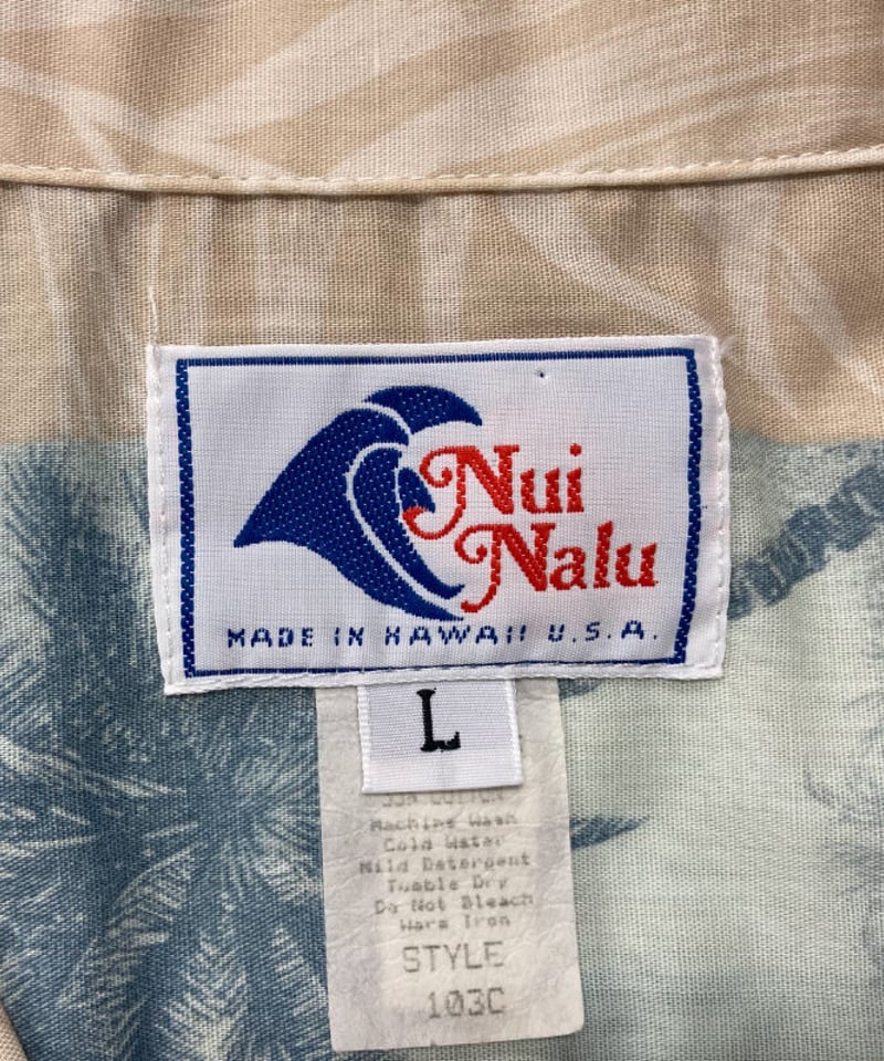 Nui Nalu Used Aloha Shirt ヌイナル アロハシャツL【古着】 | Yu