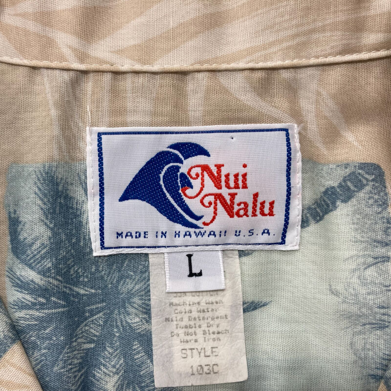 Nui Nalu Used Aloha Shirt ヌイナル アロハシャツL【古着】 | Yu
