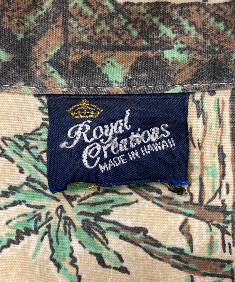 Royal Creations Used Aloha Shirt ロイヤルクリエーションズ ア
