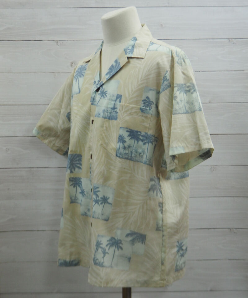 90s ハワイ製 Nui Nalu フラガール アロハシャツ ヴィンテージ 14 Nui Nalu Used Aloha Shirt ヌイナル アロハシャツL【古着】 | Yu