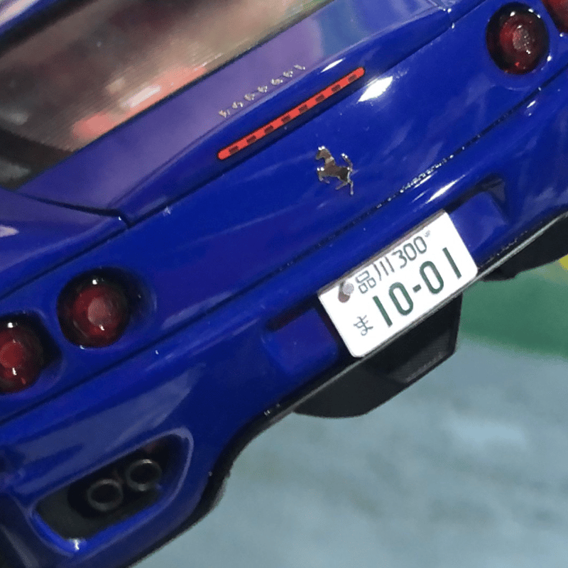 PA9 ナンバープレート3ナンバーセット ケイSTYLE! 1/24scale カー