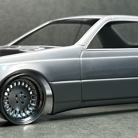 PA61　20インチリバレルY33CIMA純正ホイール　ケイSTYLE!　THEストリートシリーズ　1/24scale　カーモデル用　1台分　3Dプリント　レジン製